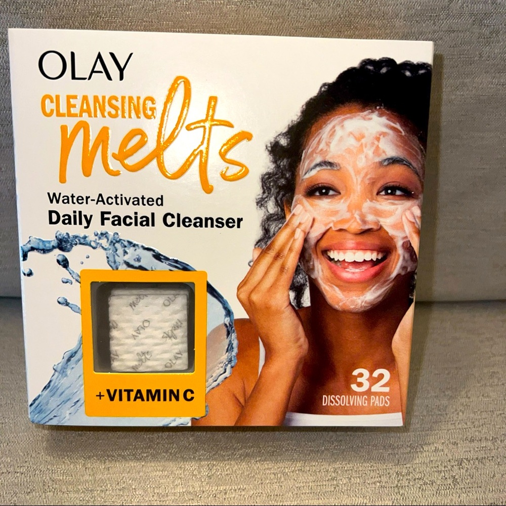 Olay Foaming Face Cleansing Melts Vitamin C Tones Refreshes Cleans 32 Count